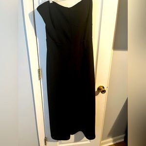 Boutique Strapless Black Jumpsuit
